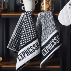Saveur moka  2 essuie-mains