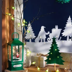Soirée étincelante  Sapin lumineux en feutrine