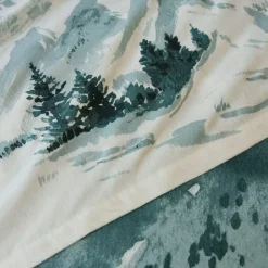 Sommets enneigés  Drap