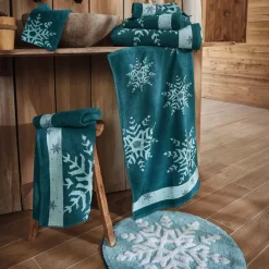 Sommets enneigés  Drap de bain