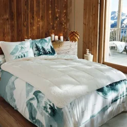 Sommets enneigés  Drap-housse