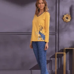 Songe d'ailleurs  Pyjama safran