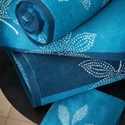 Souffle printanier  2 gants de toilette