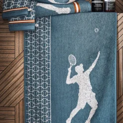 Style tennis  2 gants de toilette