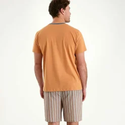 Symphonie des dunes Pyjama short ocre