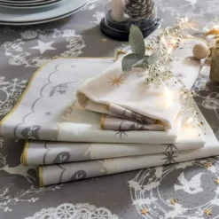 Tourbillon des fêtes  Serviettes de table