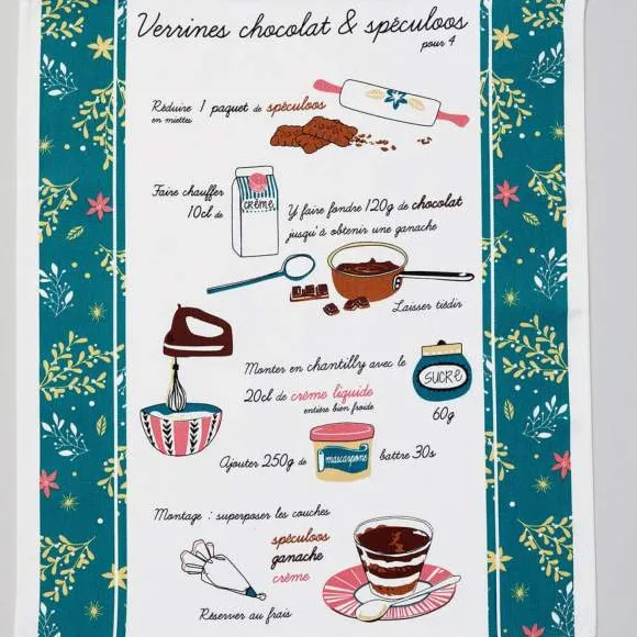 Tout chocolat 3 torchons