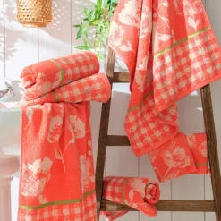 Été pastel  2 gants de toilette