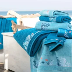 Trésor des mers  Maxi drap de bain