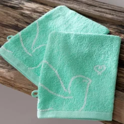 Un amour de colombesLinge de bain