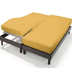 Unis lit  Drap-housse