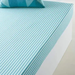 Variations turquoiseLinge de lit