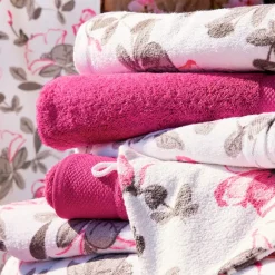 Voile de camélia  Serviette de bain