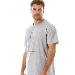 Voile à tribord  T-shirt gris